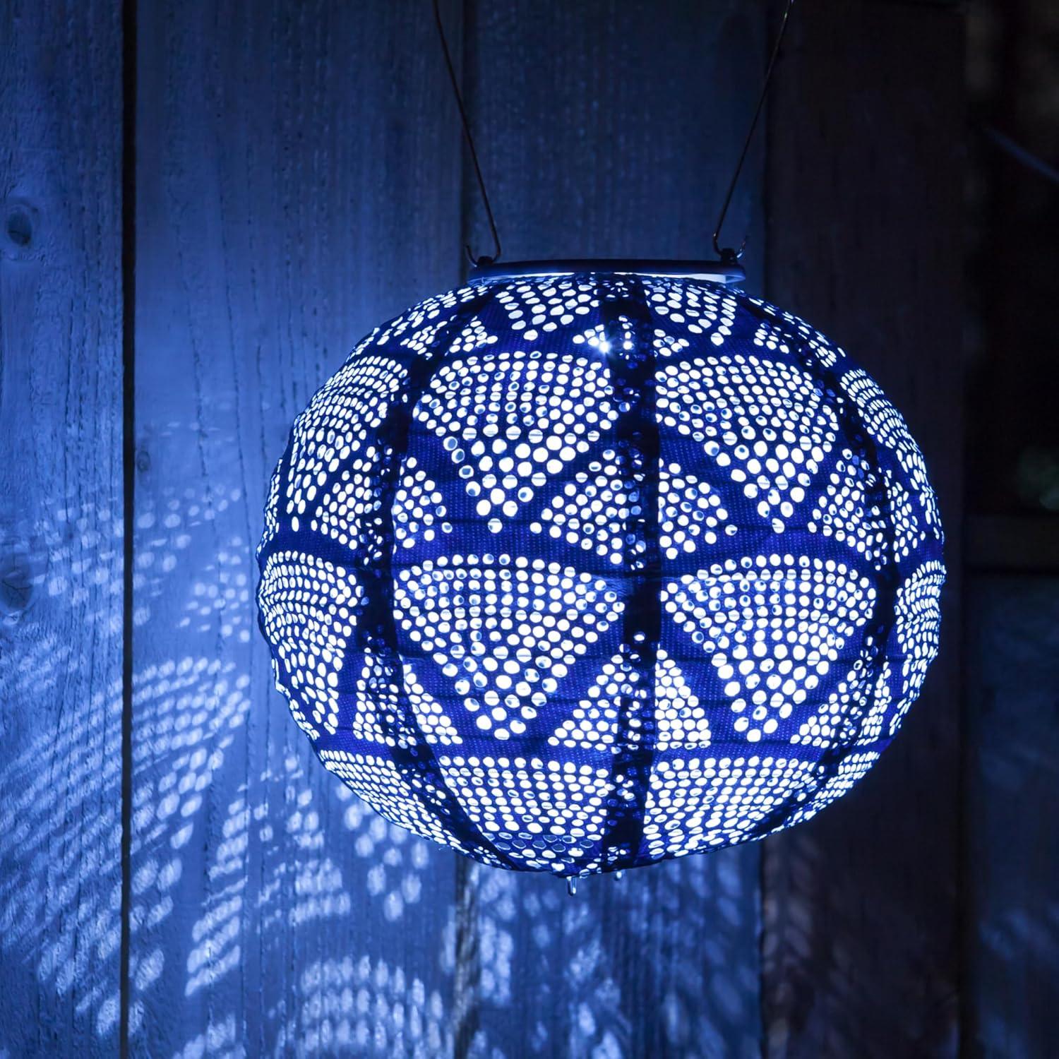 Boho Globe Solar Outdoor Lantern