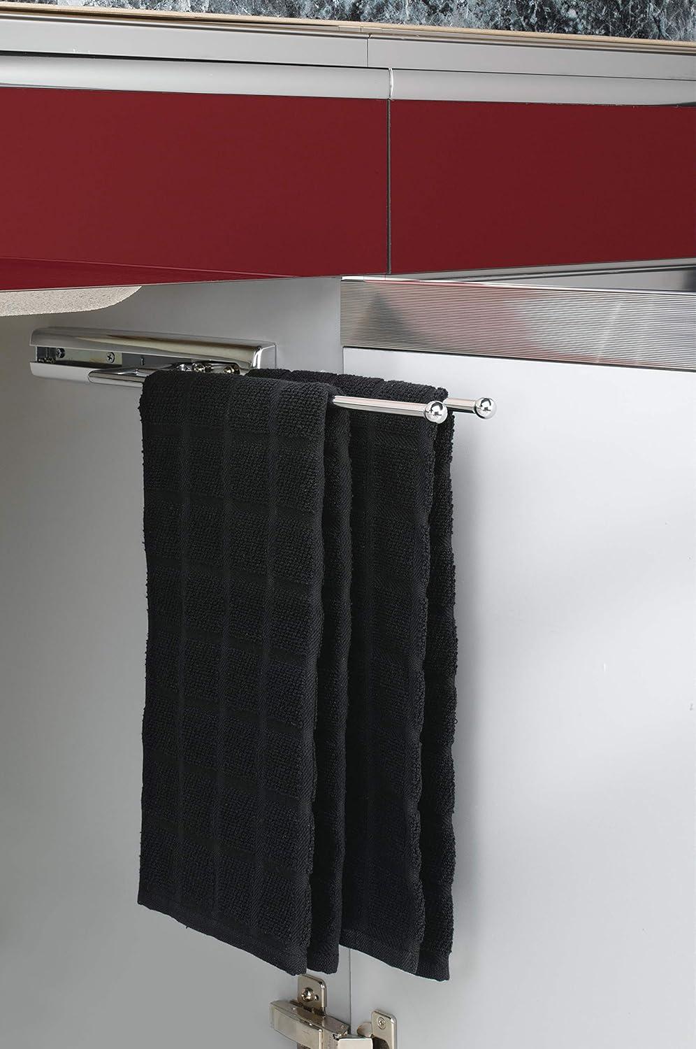 Rev-A-Shelf Rev-A-Shelf Pull Out Dish Towel Bar Under Kitchen Cabinet 563-51-C