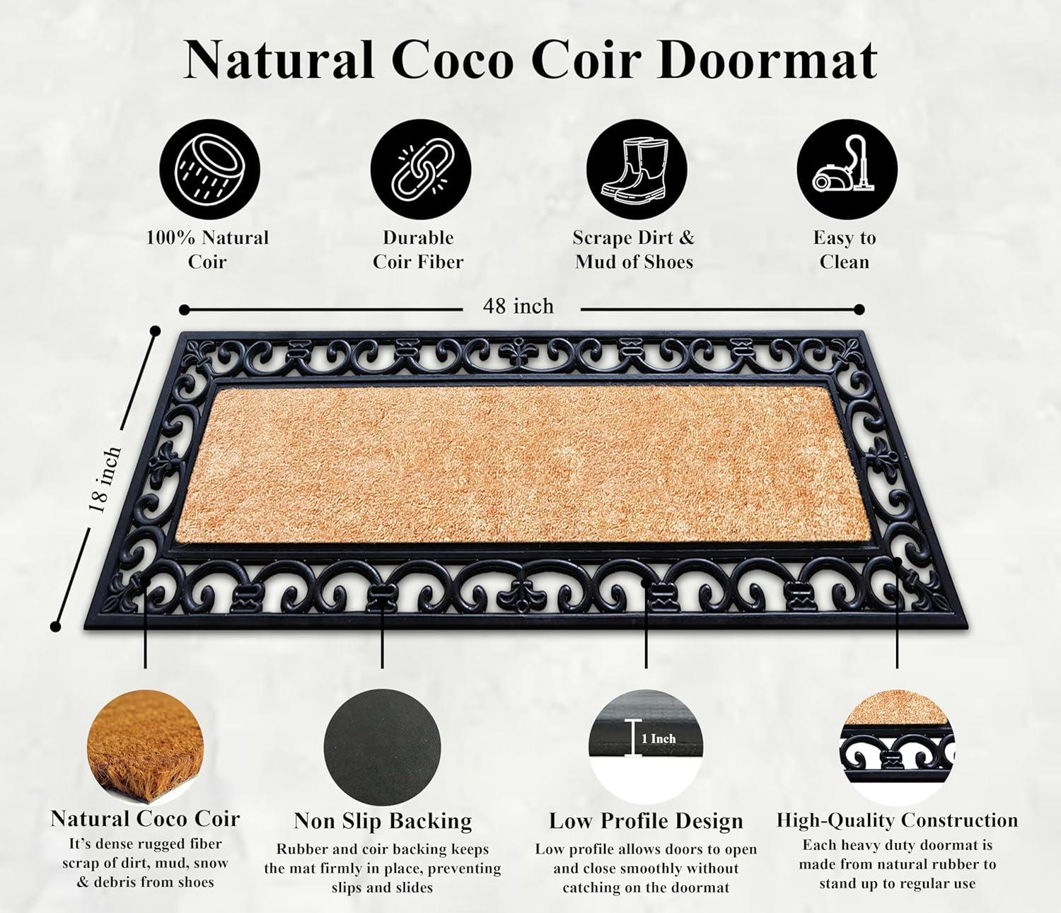 First Impression Myla Double Door Mat