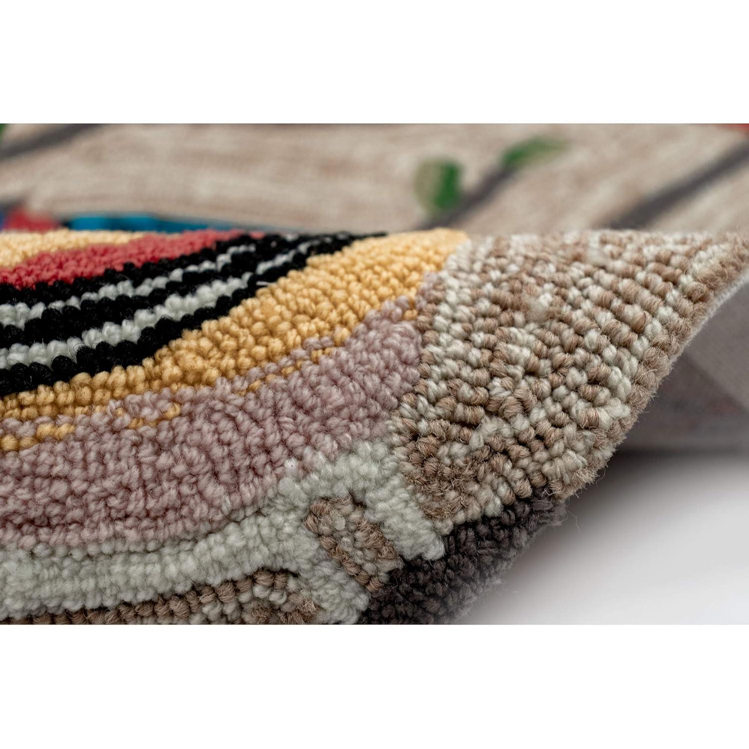 Liora Manne Frontporch Birds Indoor/Outdoor Rug Neutral 2'6" x 4'