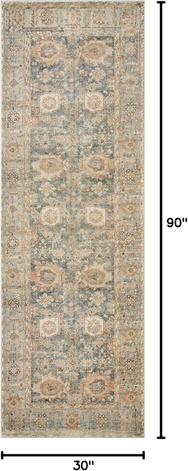 Loloi II Loloi Ocean/Spice Area Rug Feat. CloudPile