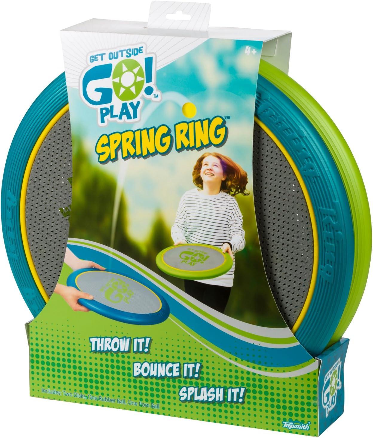 Spring Ring Outdoor Play Set with Rubber and Splash Balls