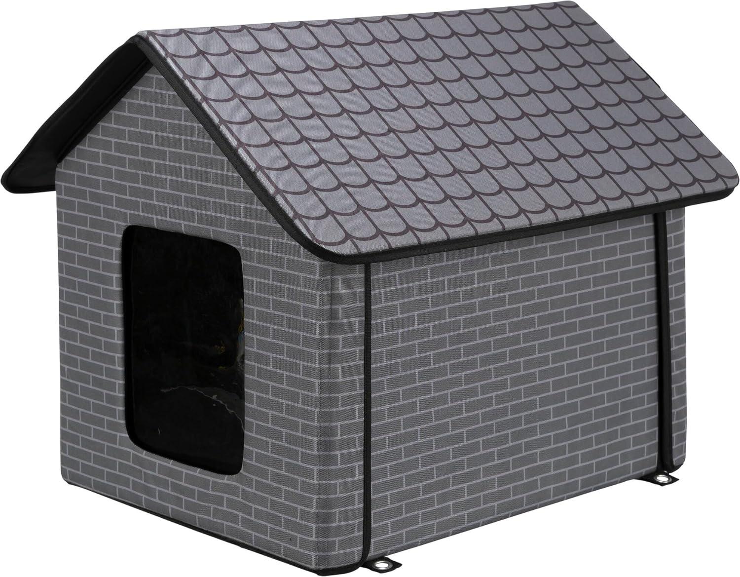 TRIXIE TRIXIE Insulated Outdoor Pet House, Waterproof Material, For Small Dogs and Cats, Feral Cats