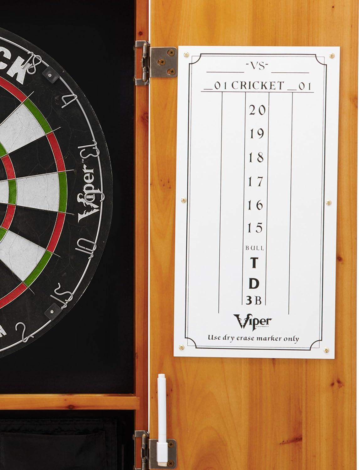 Metropolitan Bristle Dartboard and Cabinet Set with Darts