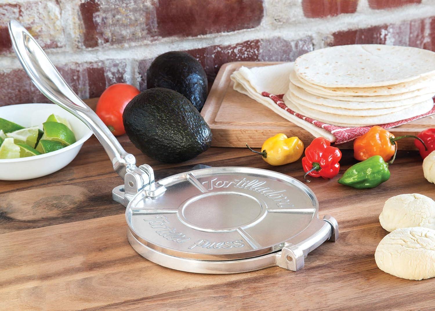 Fox Run Tortilla Press, Cast Aluminum, 6-Inch