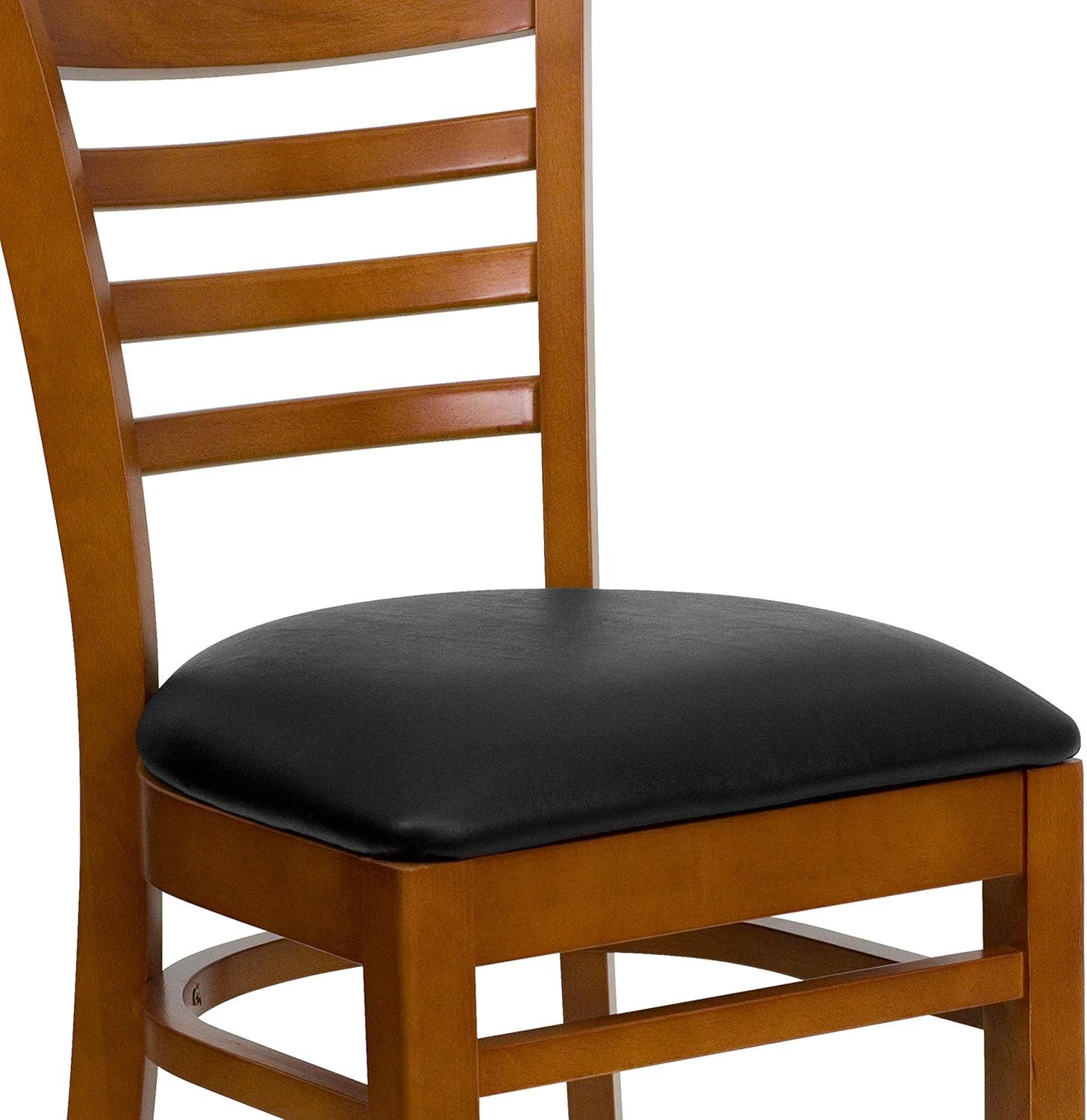 Red Barrel Studio® Ladder Back Wooden Restaurant Chair