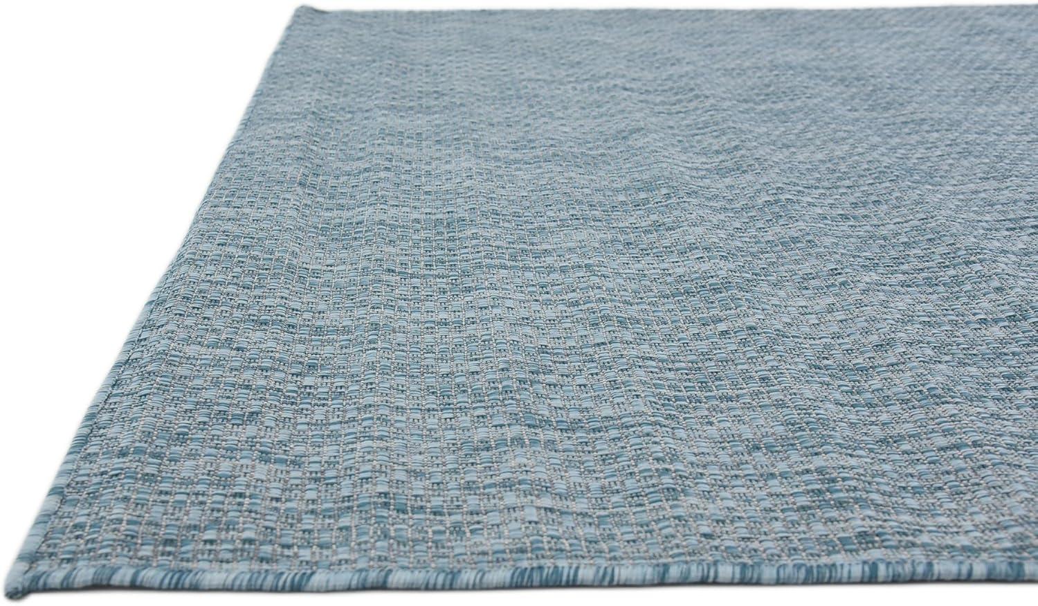 Unique Loom Outdoor Solid Solid Woven Area Rug