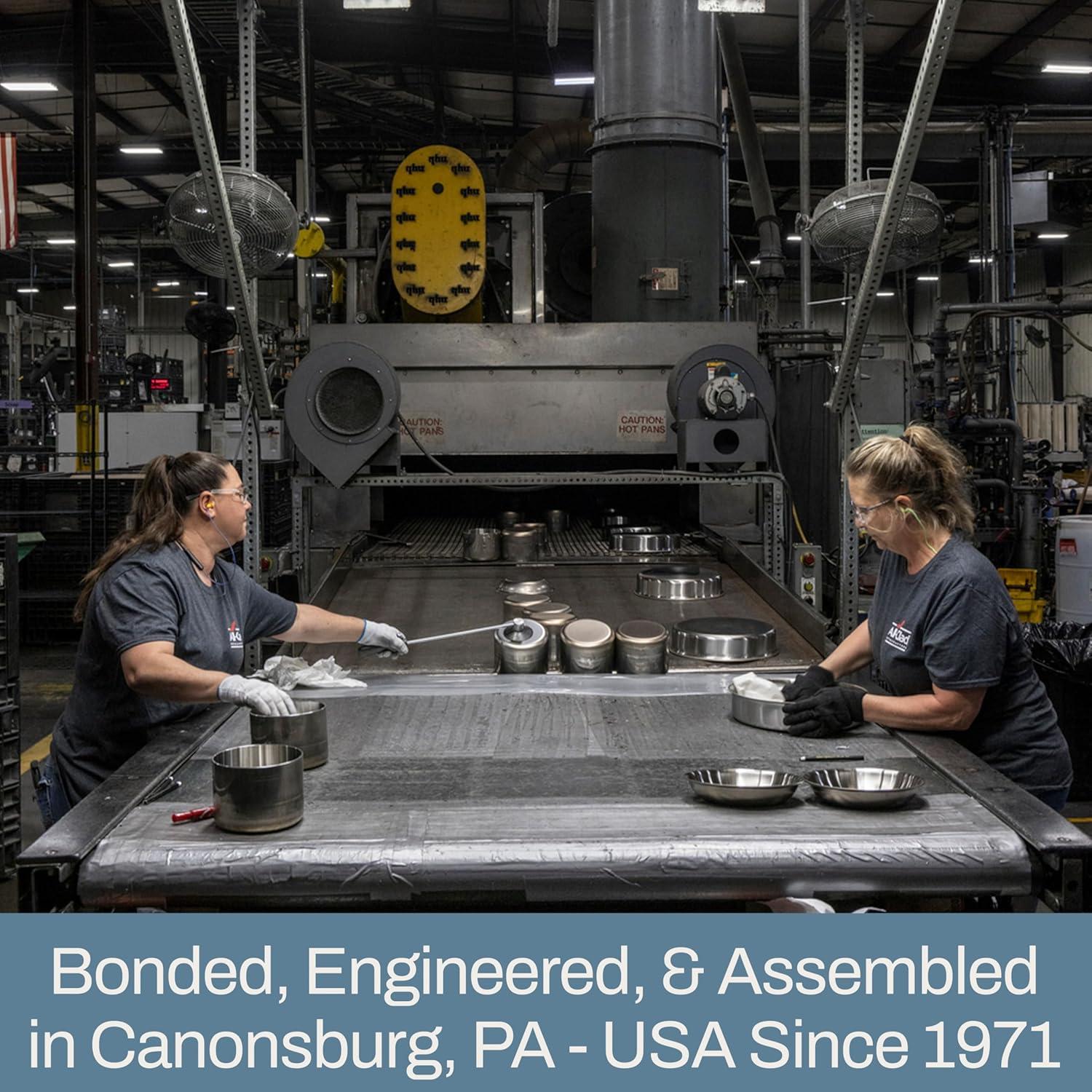 All-Clad ® d3 Stainless 10" Fry Pan with Lid