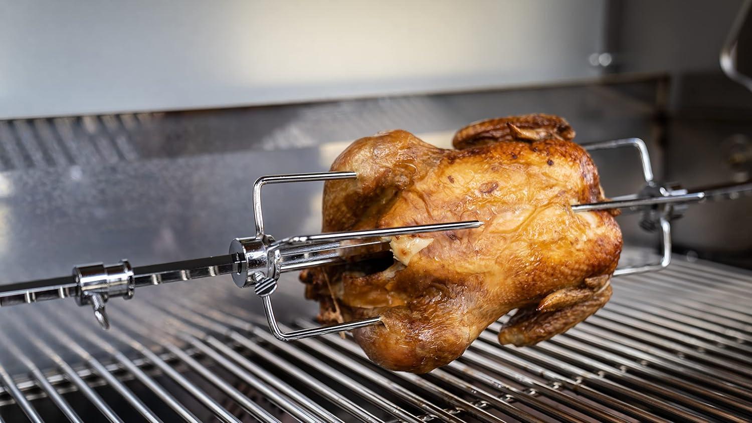 Monument Grills 4-Burner Rotisserie