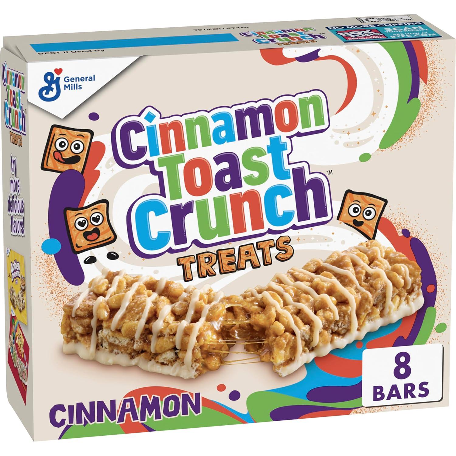 Cinnamon Toast Crunch Breakfast Cereal Bars - 8ct