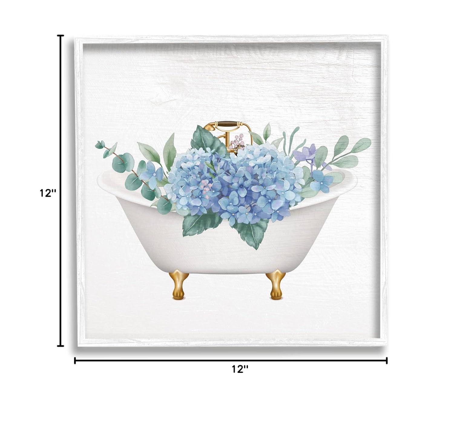 Stupell Industries " Chic Bathtub Hydrangea Blossoms " by Lil' Rue