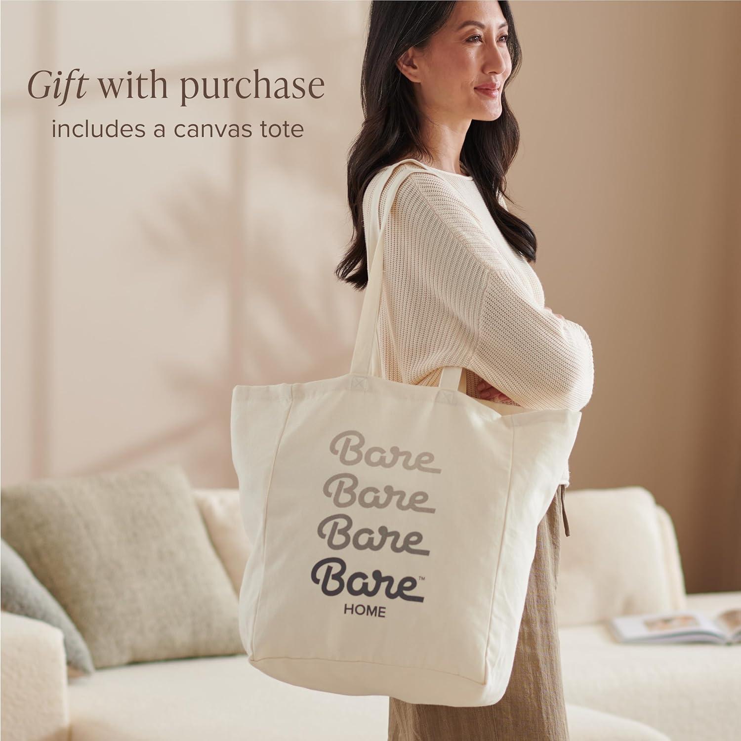 Bare Home 100% Cotton Percale Sheet Set