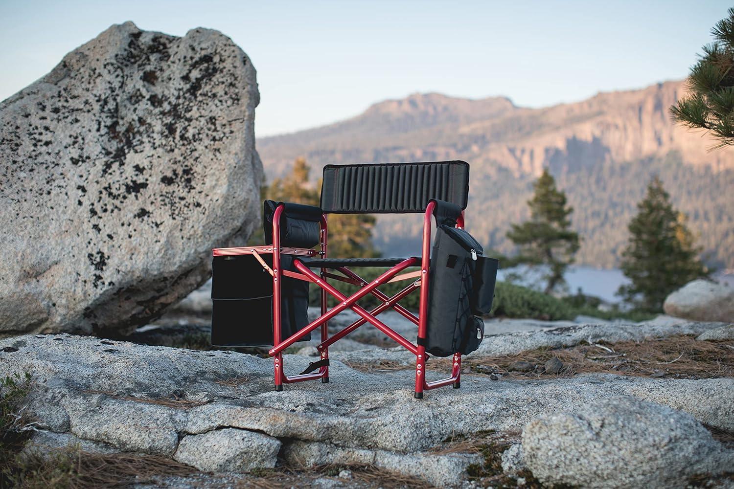 ONIVA™ Outdoor Furniture Fusion Camping Chair with Side Table and Soft Cooler