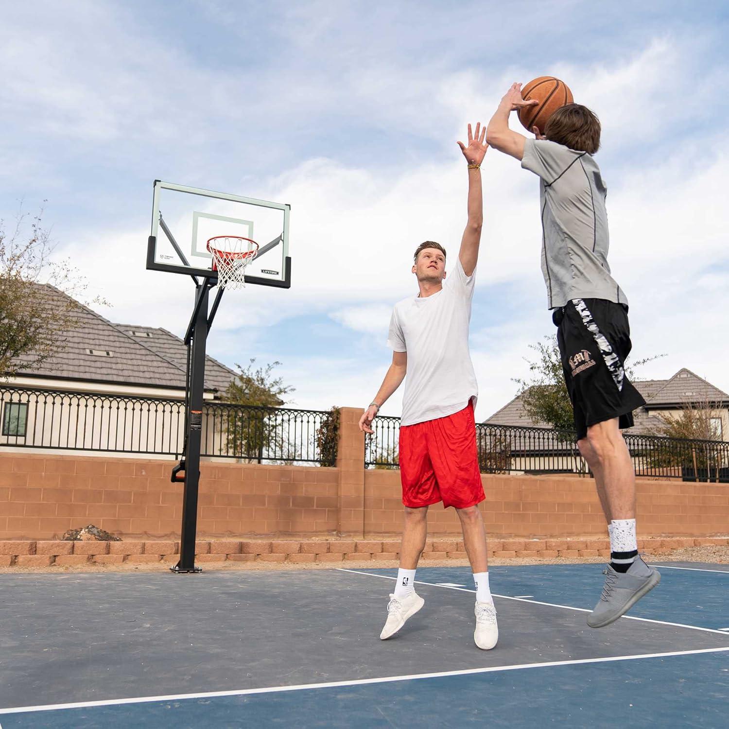 Lifetime 54" Mammoth Bolt Down Basketball Hoop