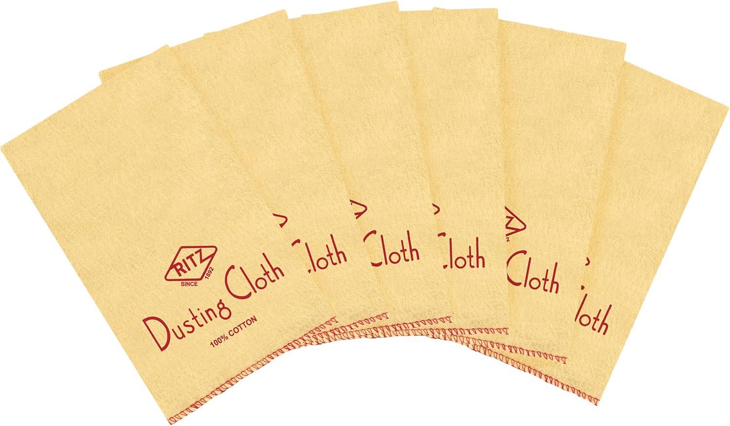 John Ritzenthaler Co. Duvateen Dusting Cloths (6-pack) Yellow