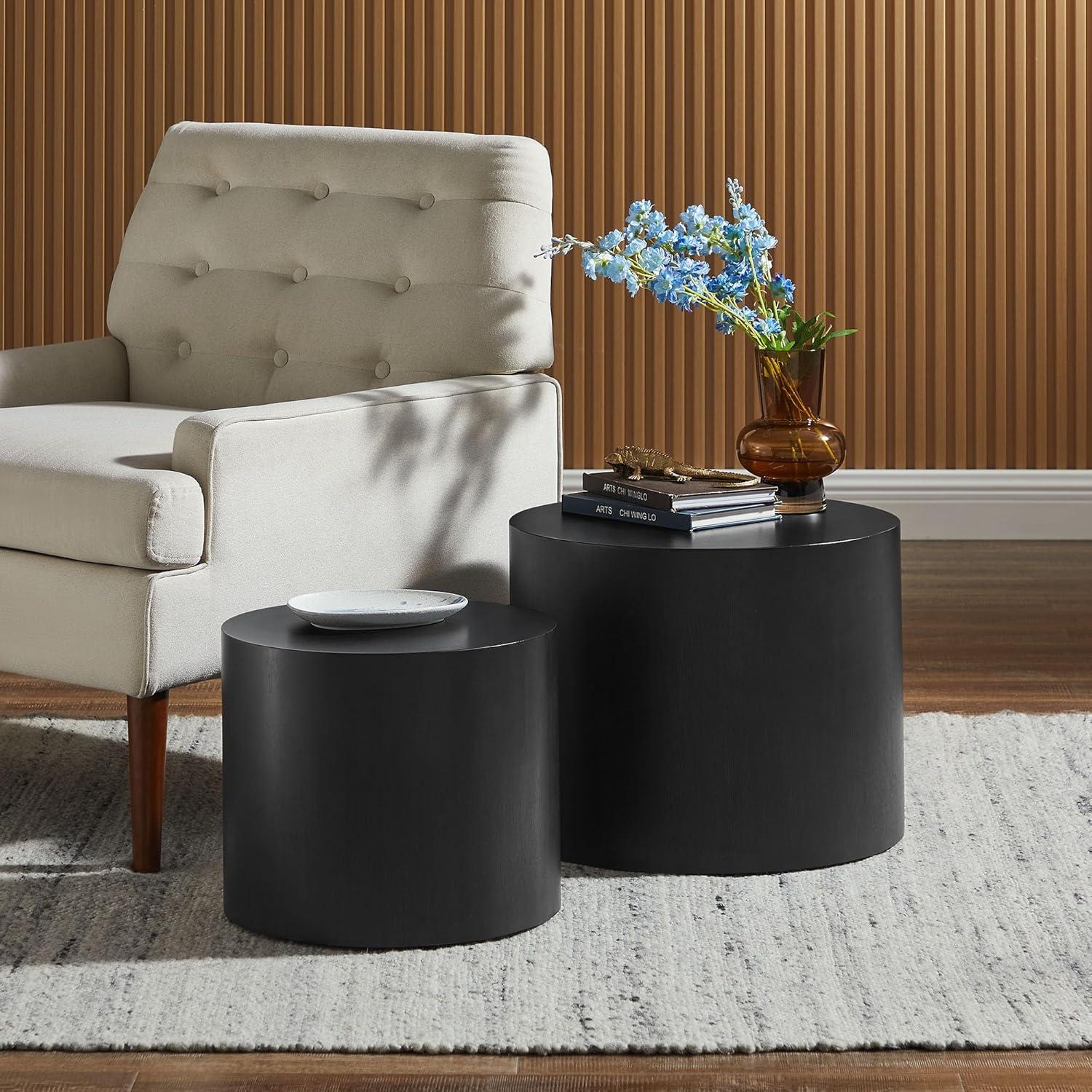 Modway Amani Round Nesting Coffee Tablesset Of 2