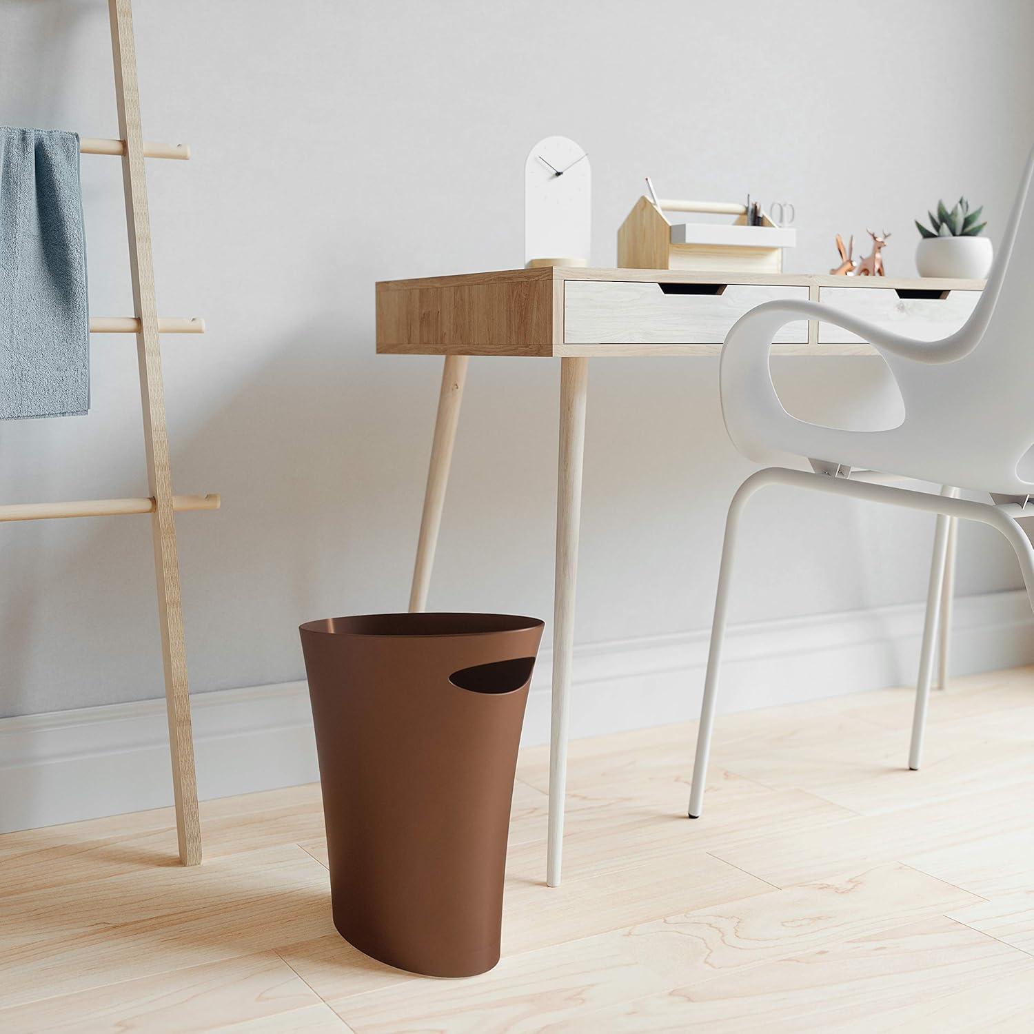 Umbra Skinny Plastic Open Waste Basket - 2 Gallons