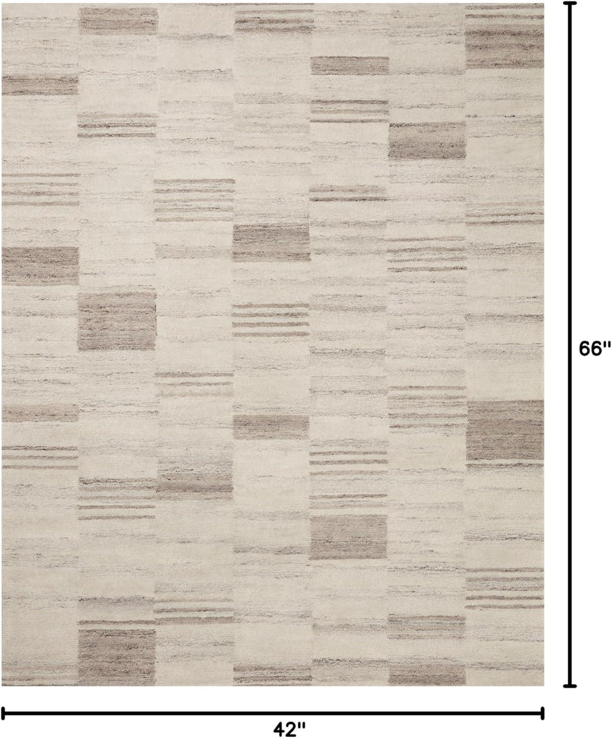 Amber Lewis x Loloi Amber Lewis x Loloi Rocky Ivory / Dove Area Rug