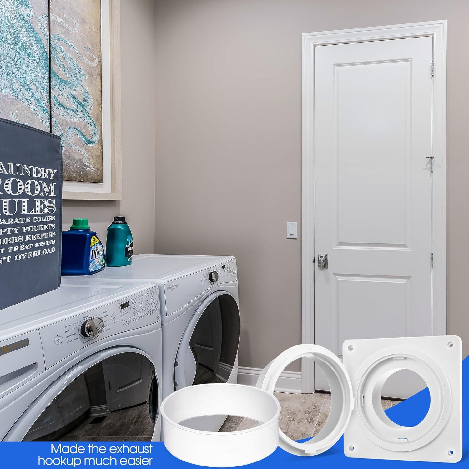 Dryer Machine Ventilation Kit Dryer Ventilation Wall Panel Connector Kit