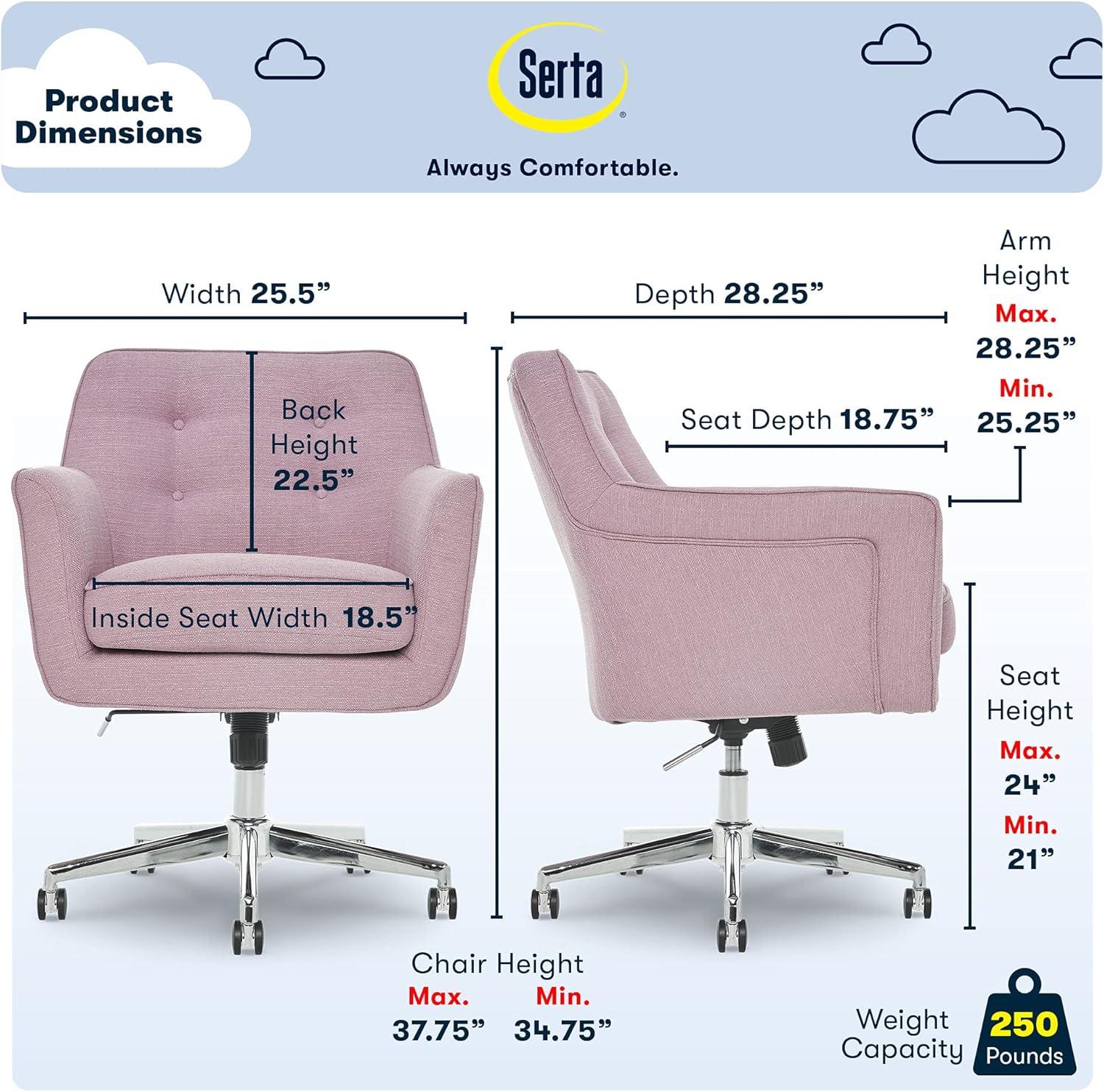 Style Ashland Home Office Chair - Serta