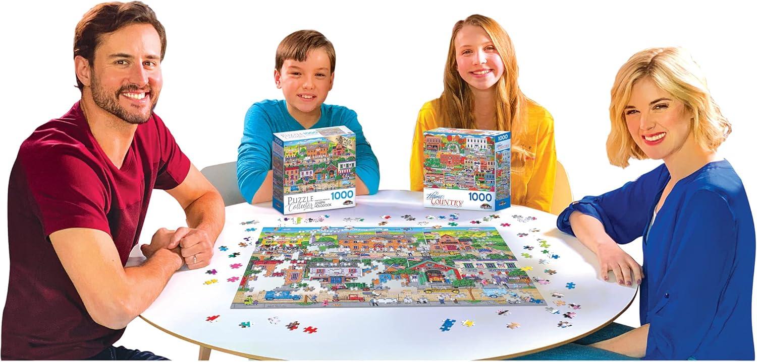 Cra-Z-Art Puzzle Collector 1000-Piece Hometown Heroes Jigsaw Puzzle