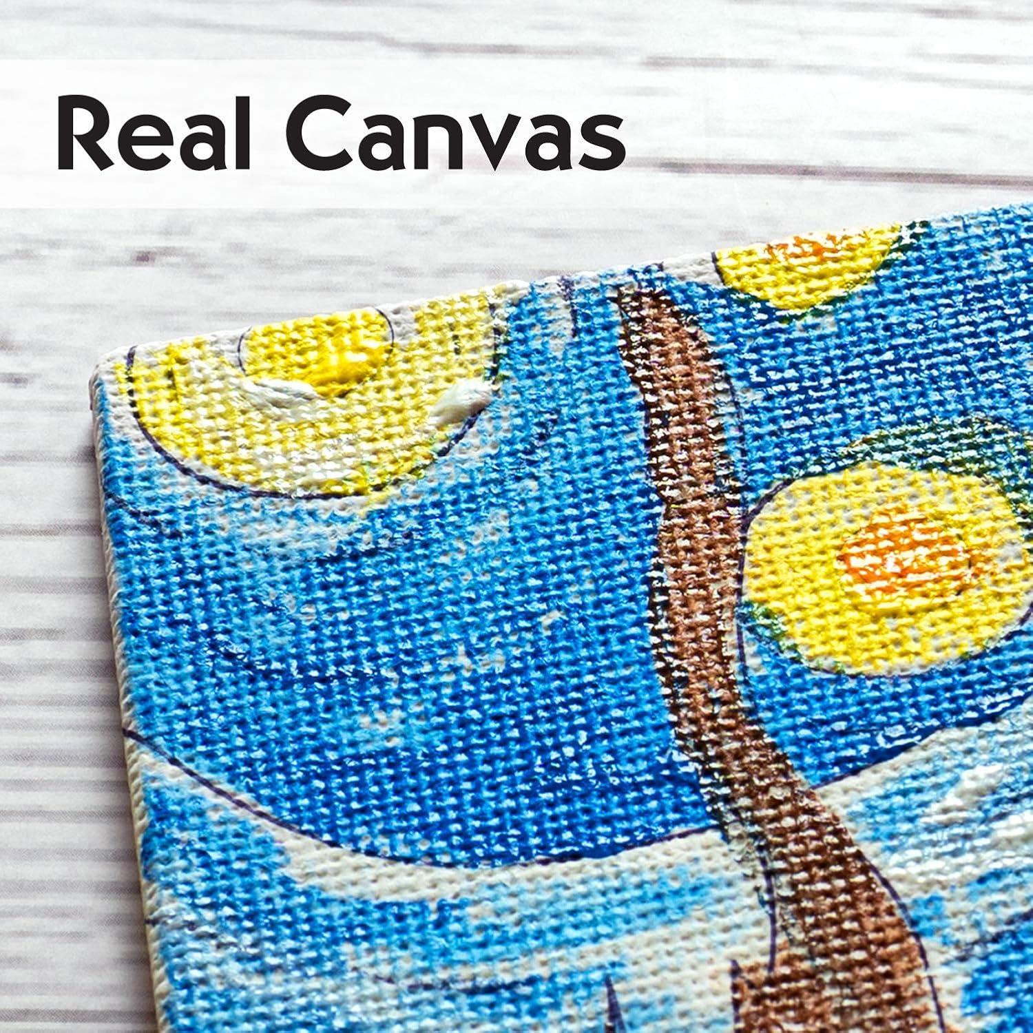 Faber-Castell Paint By Number Museum Series-The Starry Night, Adult Art Set for Men and Women