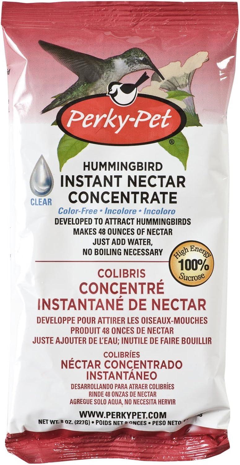 Perky-Pet Clear Instant Nectar Concentrate for Hummingbirds - 8 oz