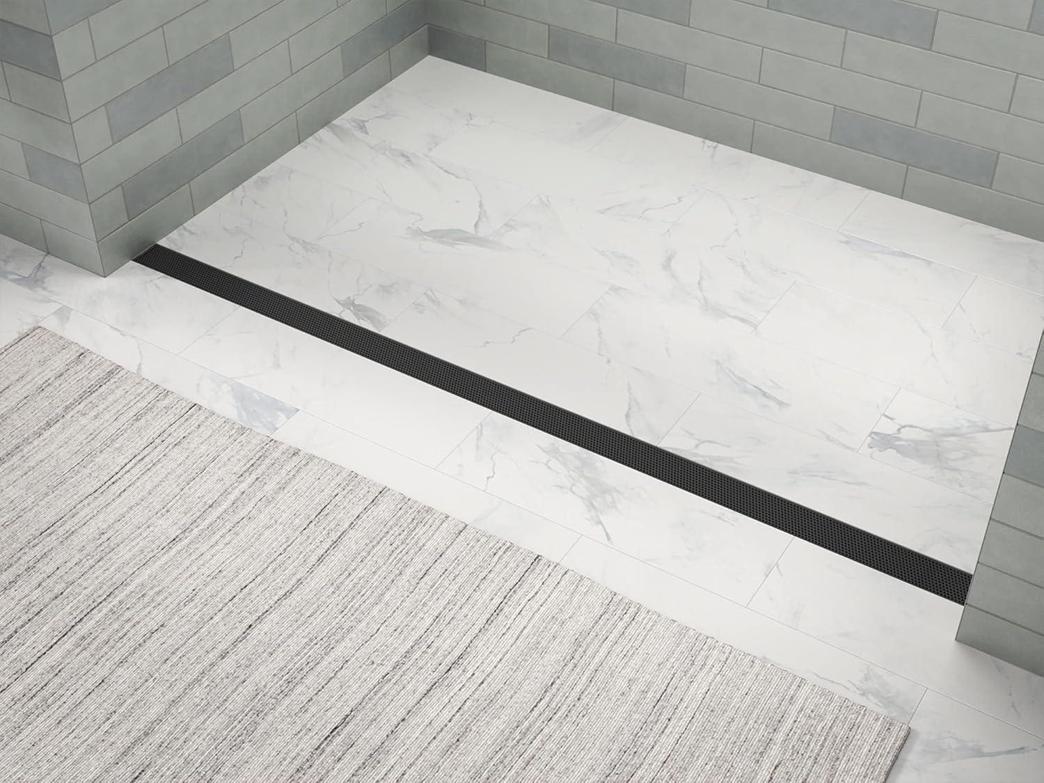 Linear Grid Shower Drain