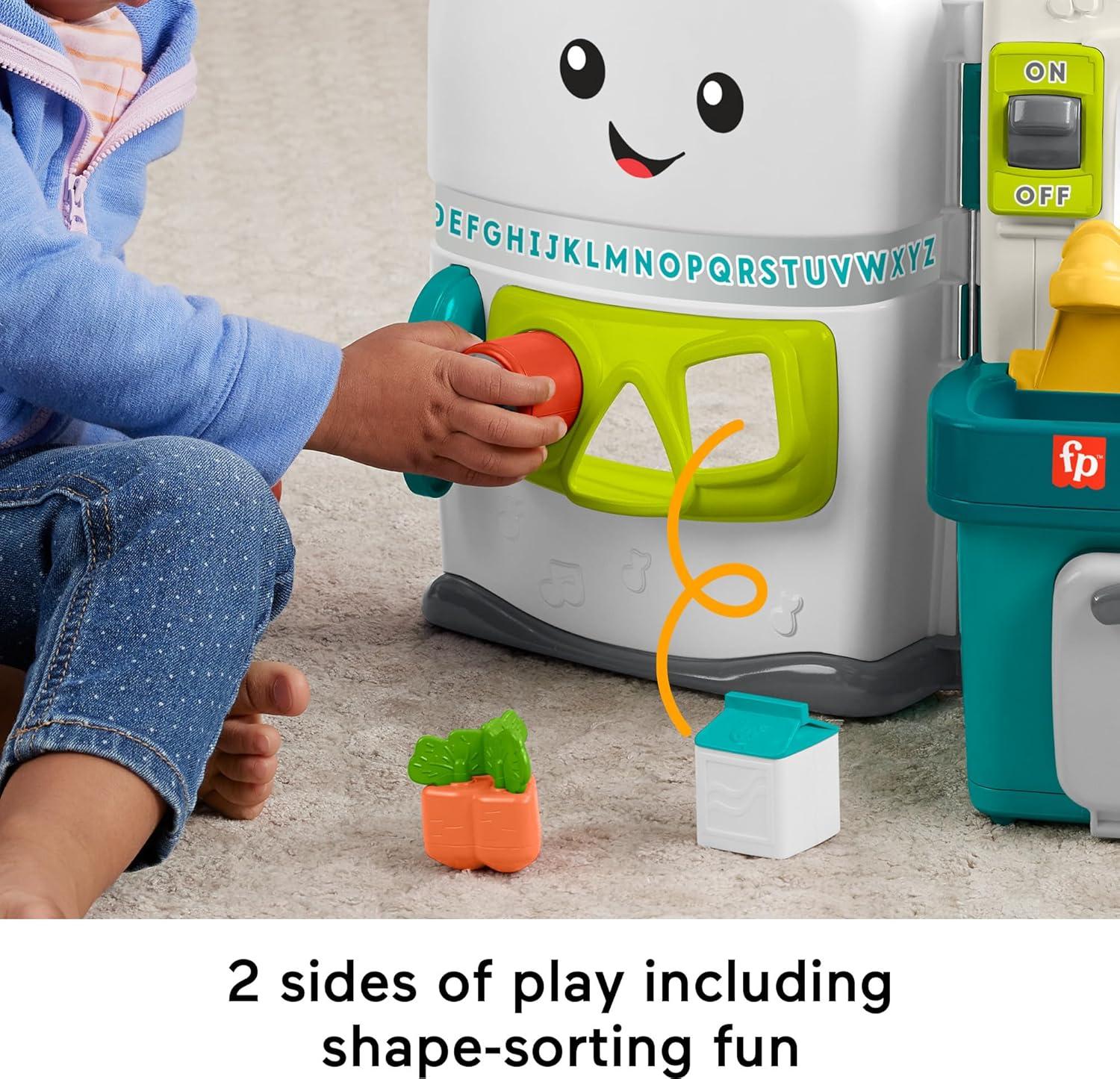 Interactive Learning Kitchen Playset with Music and Lights