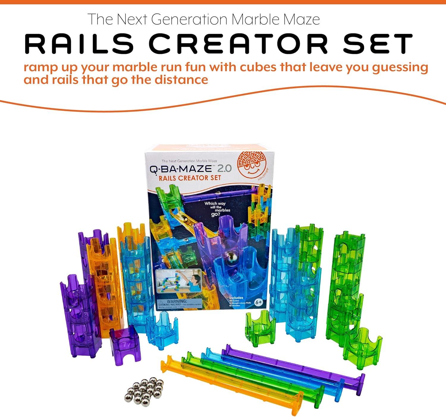 Mindware Q-BA-Maze Rails Creator Set~