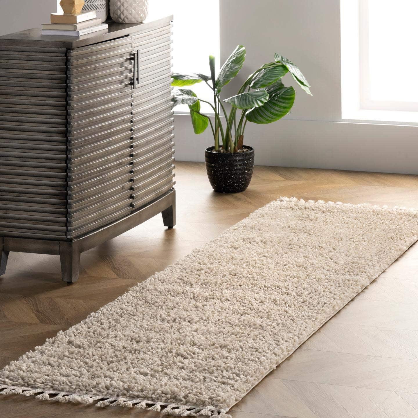 nuLOOM Neva Modern Tasseled Shag Area Rug