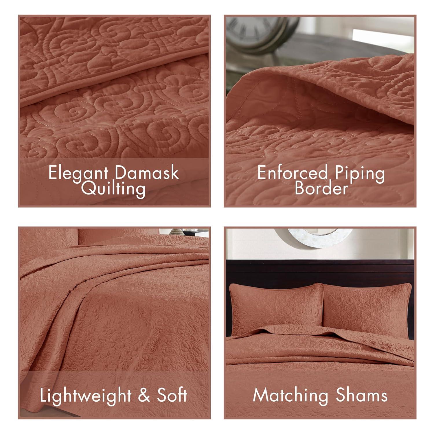 Madison Park Quebec Reversible Bedspread Set