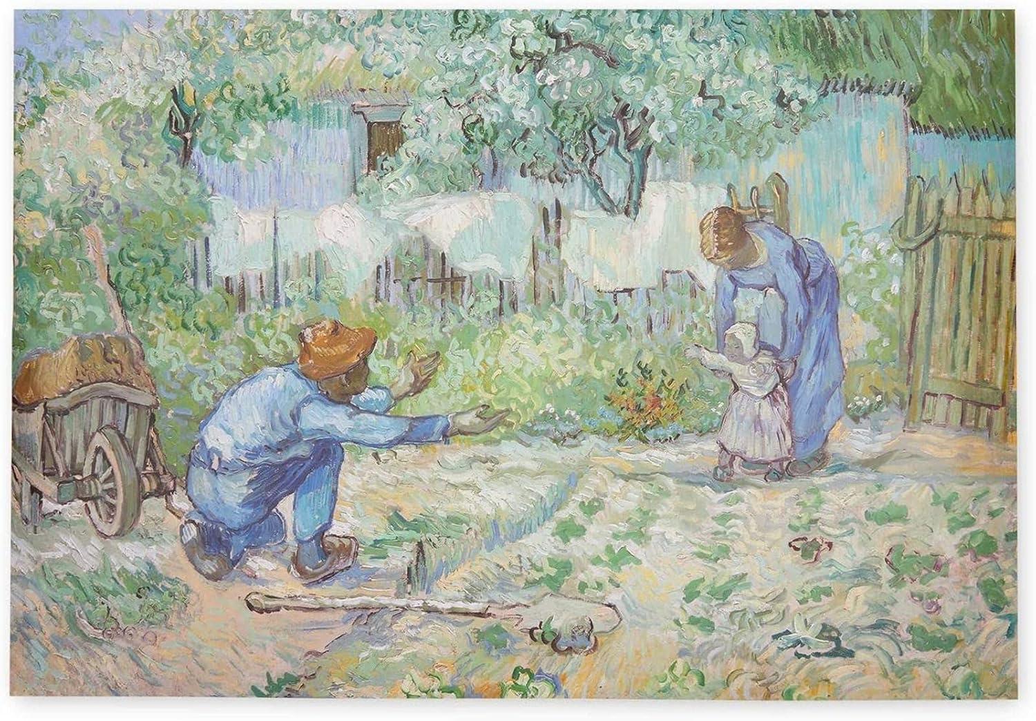 The Gifted Stationary 20 Pack Vincent Van Gogh Artist Posters for Office, Dorm, Apartment, 13x19 in