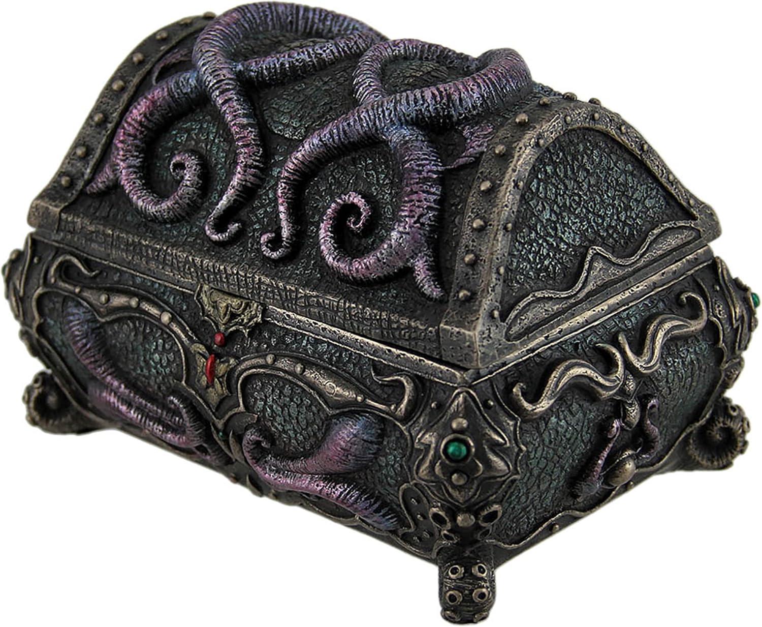 Veronese Design The Great Imitator Octopus Mimic Chest Decorative Trinket Box