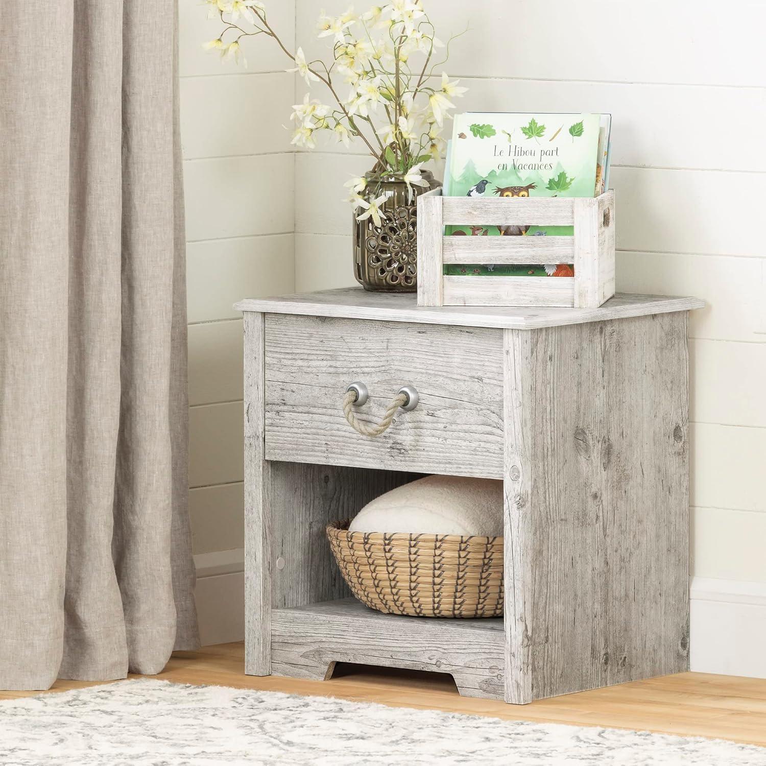 Aviron 1 Drawer Nightstand - South Shore