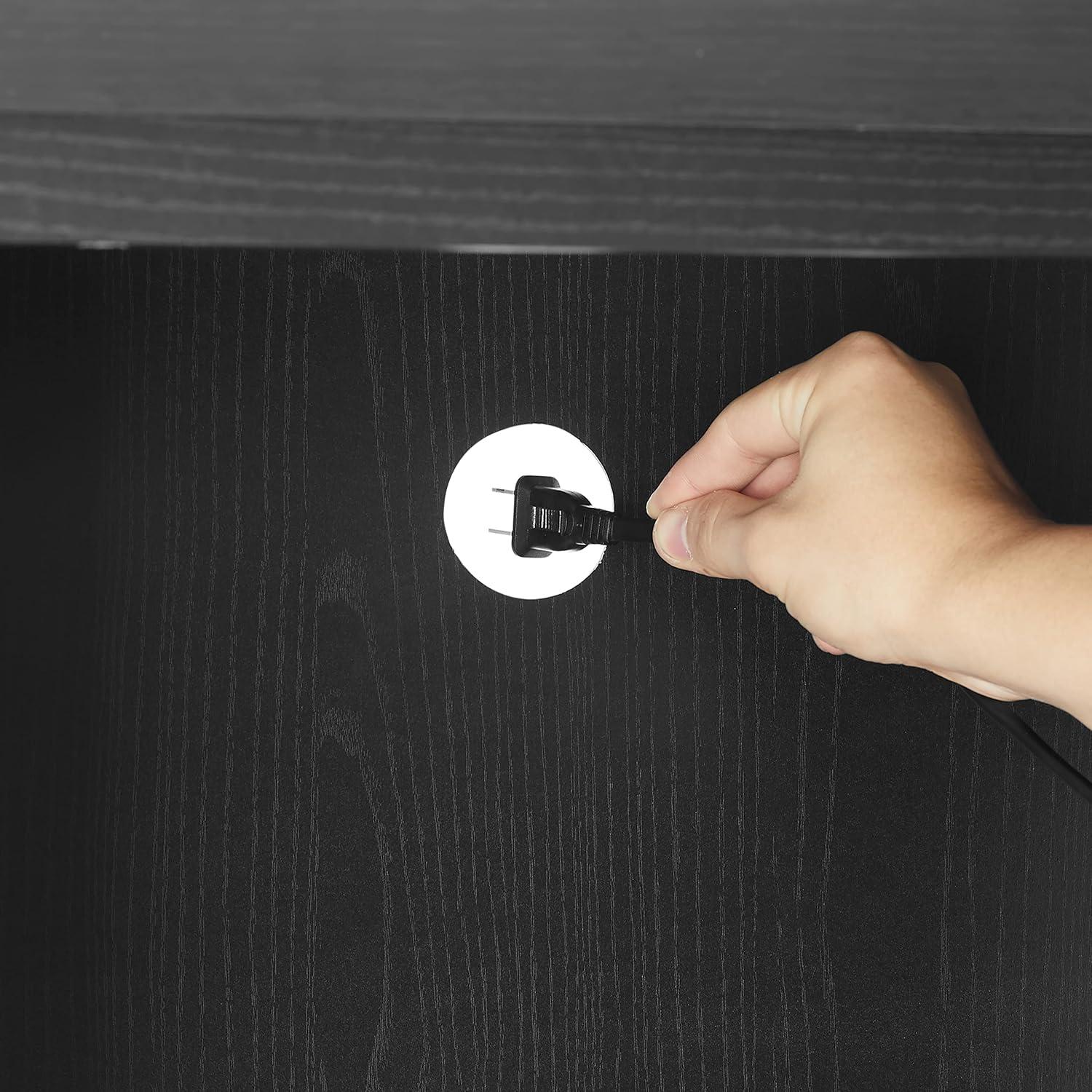 58" Gordon Low Profile TV Stand for TVs up to 65" with Fireplace Dark Walnut - Crosley