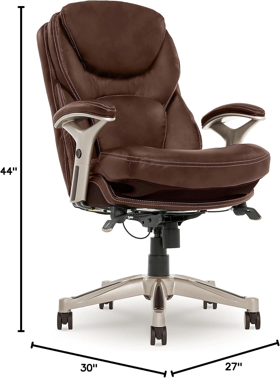 Serta Claremont Ergonomic Executive Office Chair with Back in Motion Technology and Lumbar Support