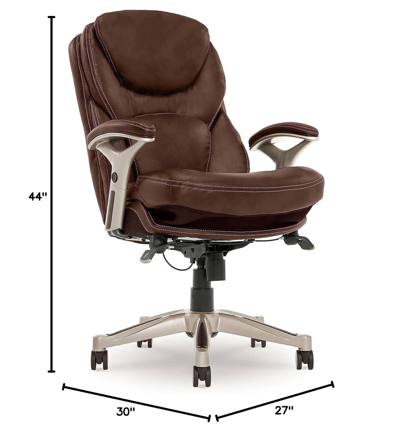 Serta Claremont Ergonomic Executive Office Chair with Back in Motion Technology and Lumbar Support