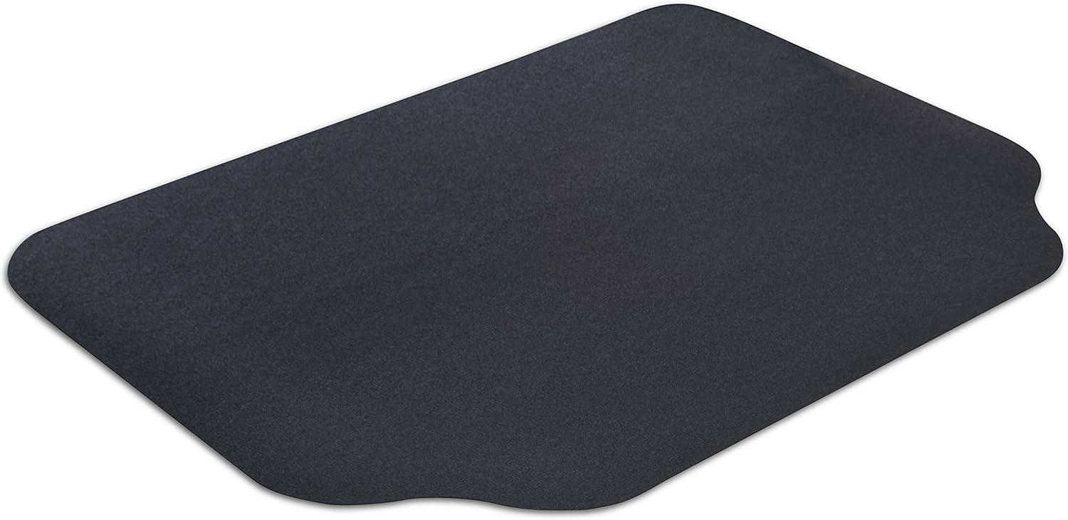 Black Synthetic Rubber Grill Protective Mat 30" x 48"