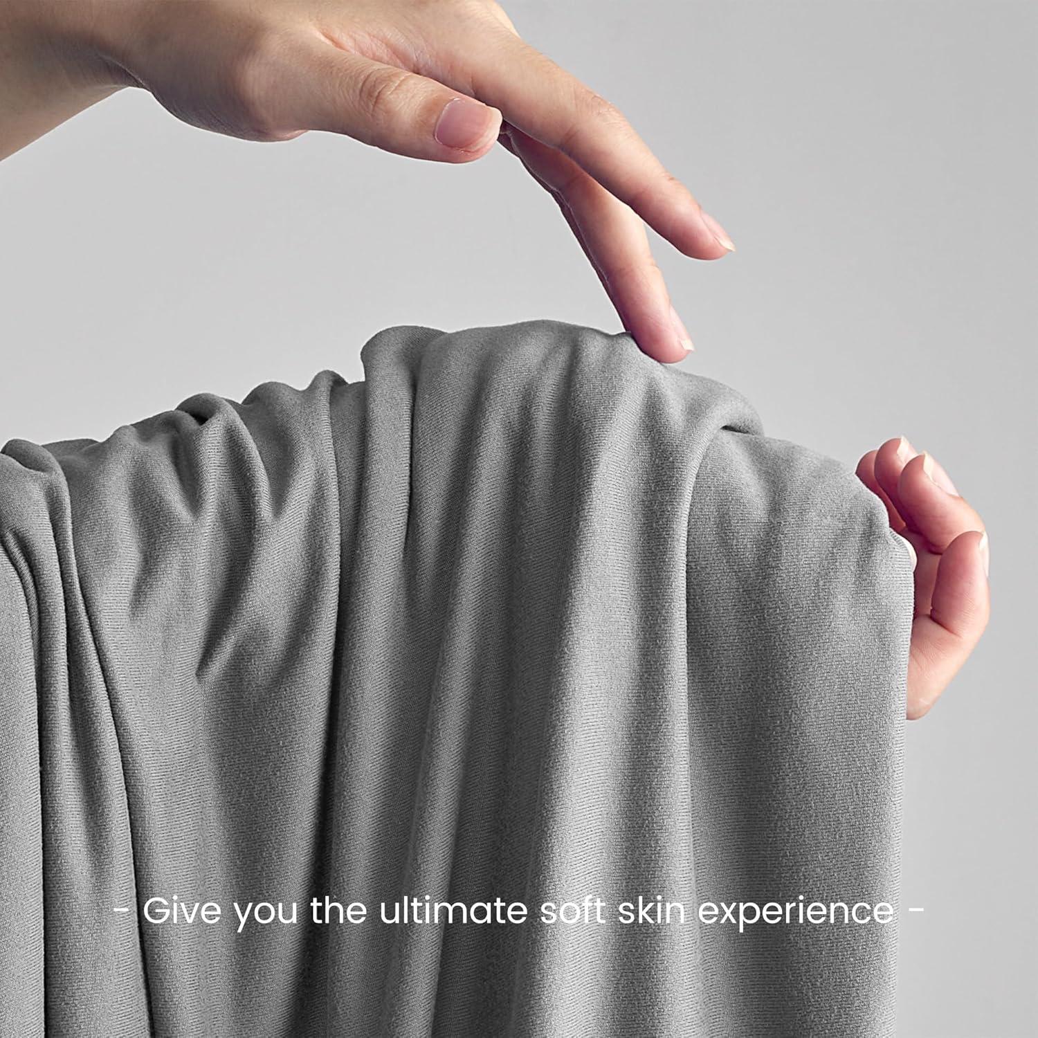 Gray Twin/Twin XL Ultra Soft Microfiber Duvet Cover Set