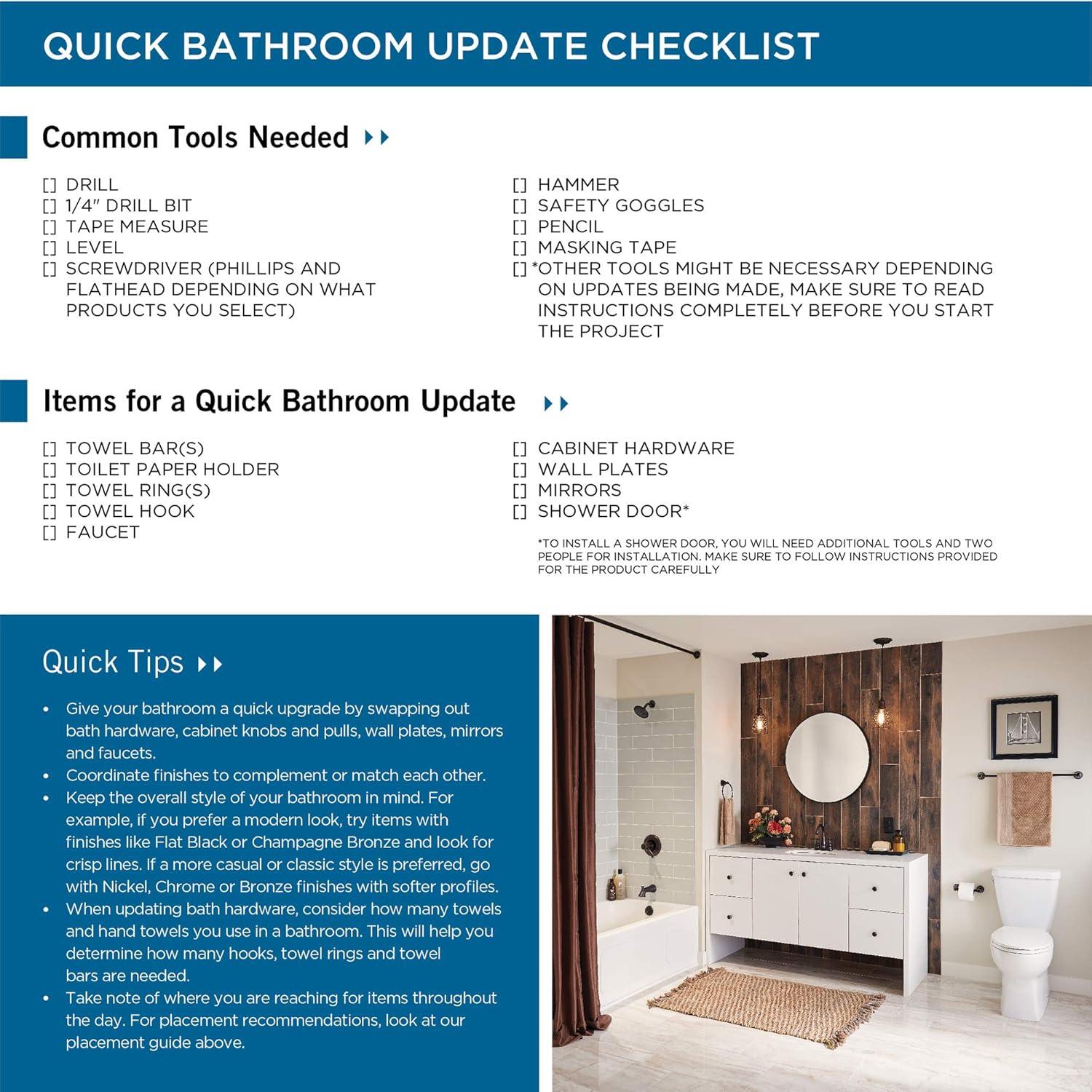 Jamestown 24" Wall Mounted Towel Bar