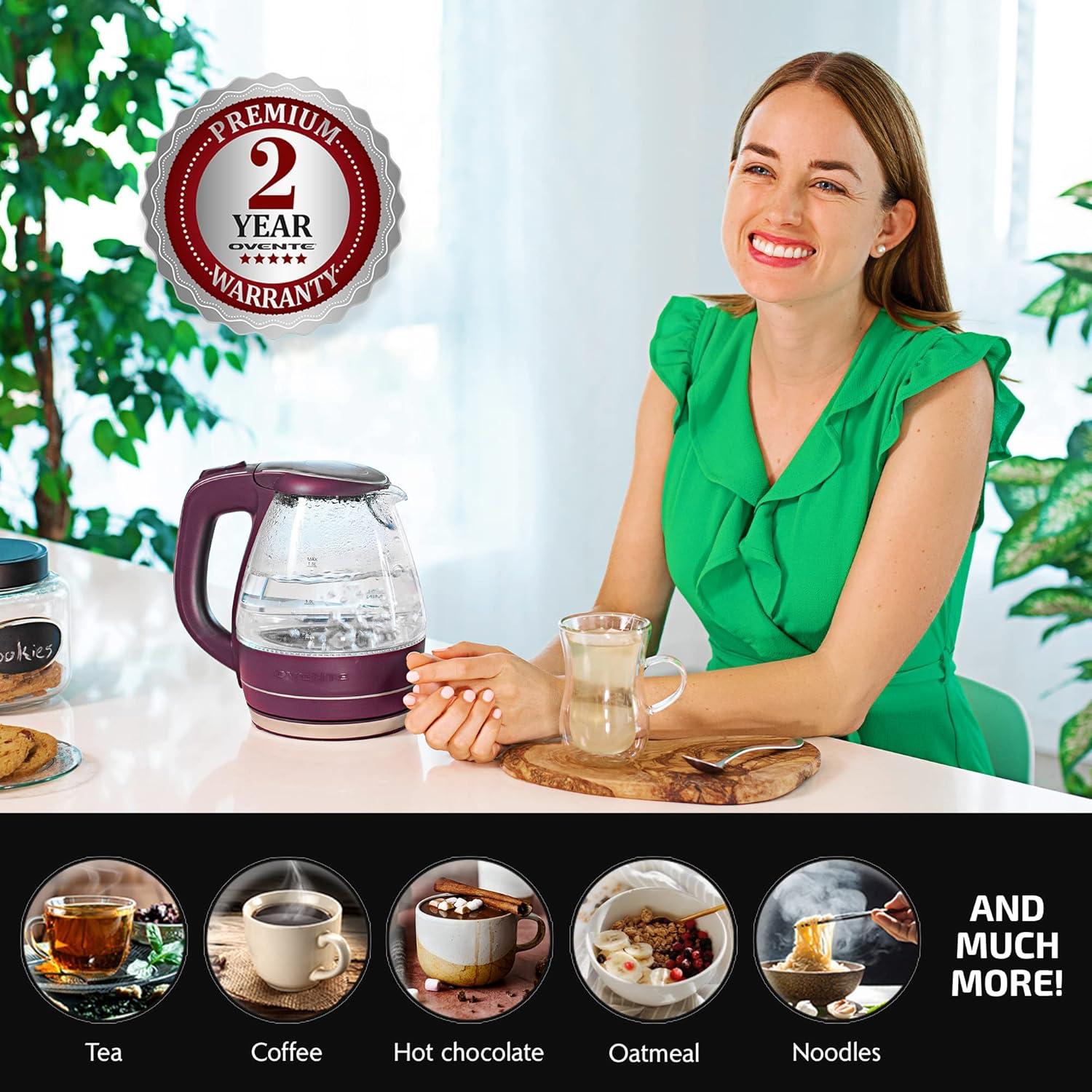 OVENTE 1.5 qt. Electric Tea Kettle