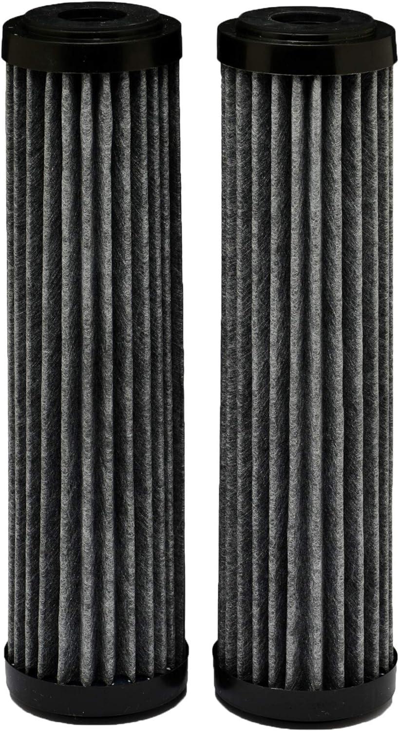 EcoPure EPW2F Premium Carbon Universal Whole Home Filter (2-Pack)