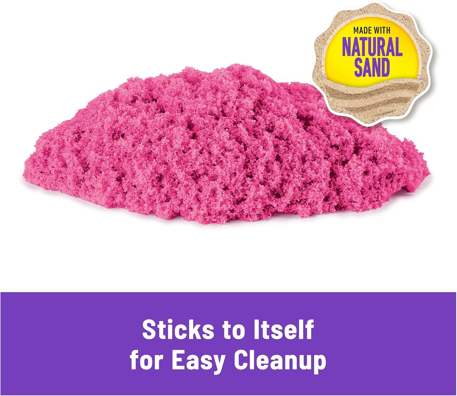 Kinetic Sand Castle Container Sand Art 10pk