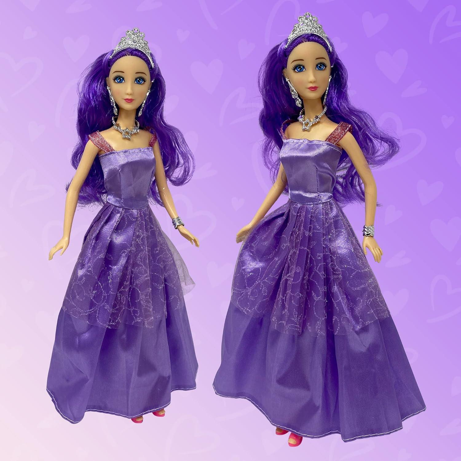 The New York Doll Collection 11.5 Inch Princess Dolls Pack