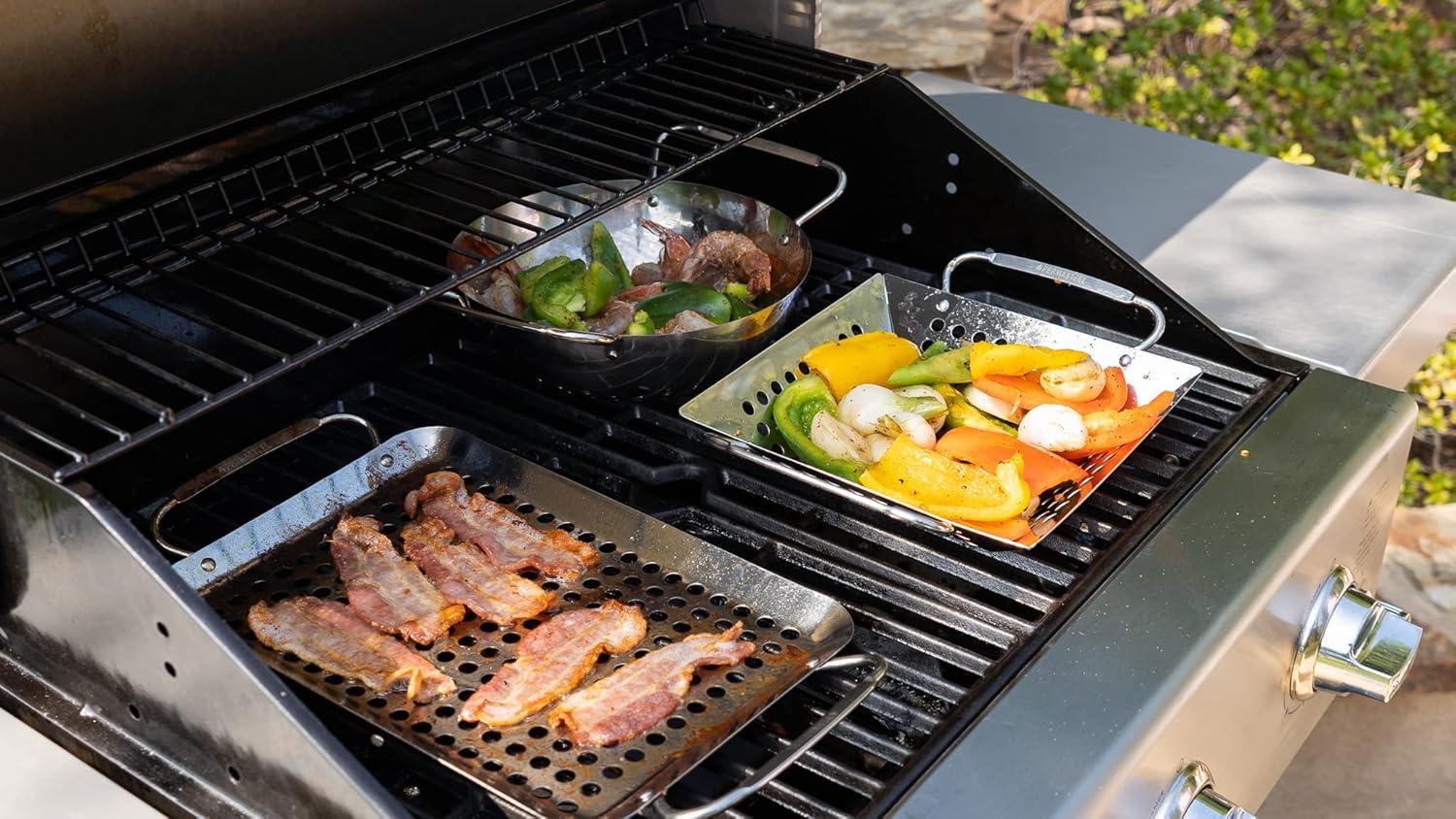 Permasteel Permasteel Heavy Duty Large Grilling Basket