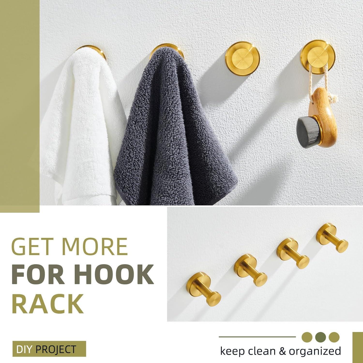 Stainless Steel Wall Mounted Robe Hook