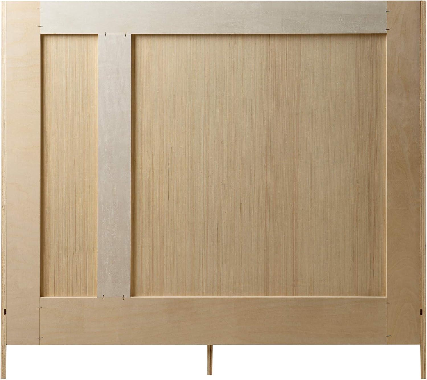 Brookings 36 Inch Bathroom Vanity, Solid Wood, Ready to Assemble