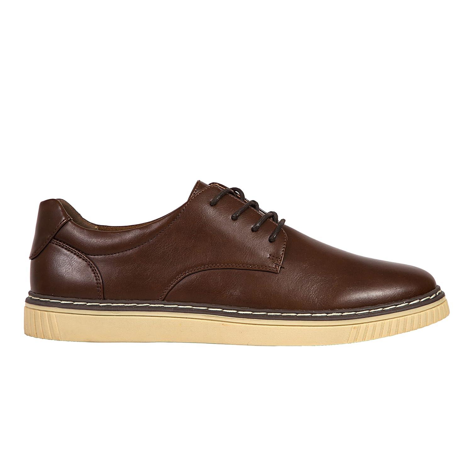 Deer Stags Men's Oakland Dress Fashion Sneaker - Brown - 13 Medium