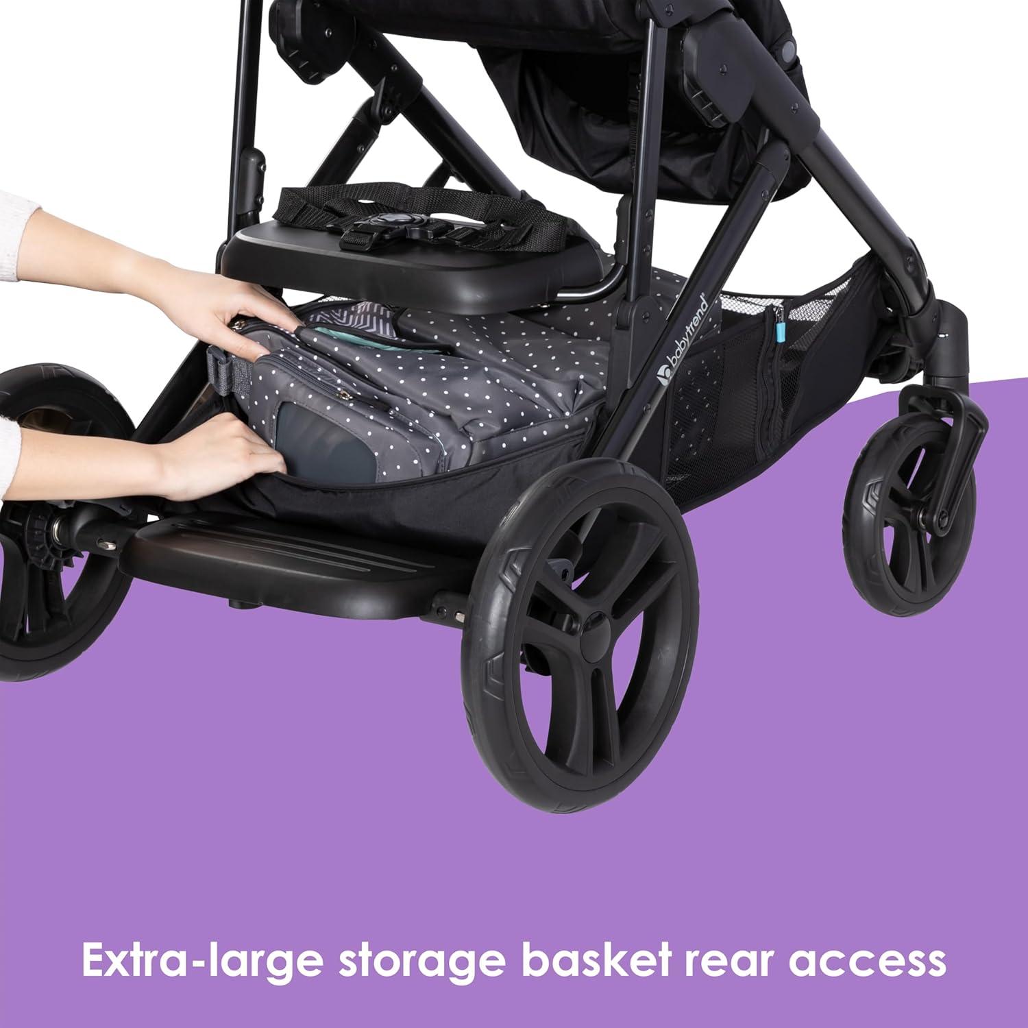 Baby Trend Morph Single to Double Modular Stroller - Dash Gray
